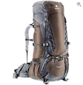 Deuter Aircontact 75+10 - Colour: COFFEE-BLACK